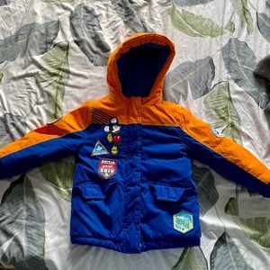 Mickey mouse disney winter jacket for kids